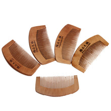 Natural Health Peach Wooden Mahogany Comb Present Comb Perfect Gift EF8