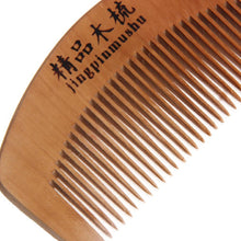 Natural Health Peach Wooden Mahogany Comb Present Comb Perfect Gift EF8