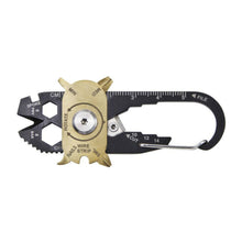 Mini 20 in 1 Roulette Combination Tool Gadget Portable Pocket Multifunction EDC Tool Bottle Opener Key Ring Screwdriver EF8