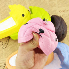 Mini Squishy kapibarasan Slipper Phone Straps Bread Perfume Kids Collections Toy Gift EF8