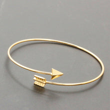 Adjustable Bridesmaids Gift Gold Filled Bracelets for Women One Direction Arrow Wrap Bracelet   Bangle EF8