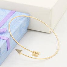 Adjustable Bridesmaids Gift Gold Filled Bracelets for Women One Direction Arrow Wrap Bracelet   Bangle EF8