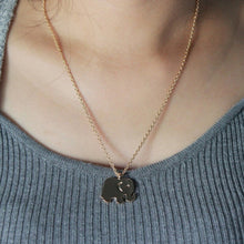 Cute Elephant Design Women Charming Sweater Chain Necklace EF8