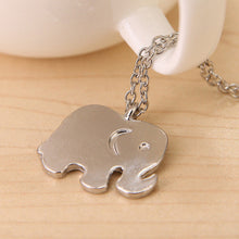 Cute Elephant Design Women Charming Sweater Chain Necklace EF8