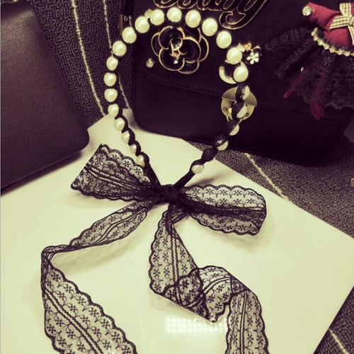 Design Simulated Pearl Wave B s Beautiful Lace Bows Hair B s Headb s for Girls Headwear Hair Accessories for Women EF8