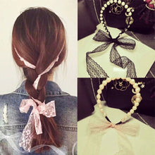 Design Simulated Pearl Wave B s Beautiful Lace Bows Hair B s Headb s for Girls Headwear Hair Accessories for Women EF8