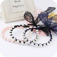 Design Simulated Pearl Wave B s Beautiful Lace Bows Hair B s Headb s for Girls Headwear Hair Accessories for Women EF8