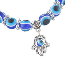 Hamsa Fatima H  Evil charm magic captivate allure Eyes Bracelet H made Beads Bracelet EF8