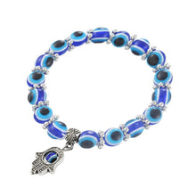 Hamsa Fatima H  Evil charm magic captivate allure Eyes Bracelet H made Beads Bracelet EF8
