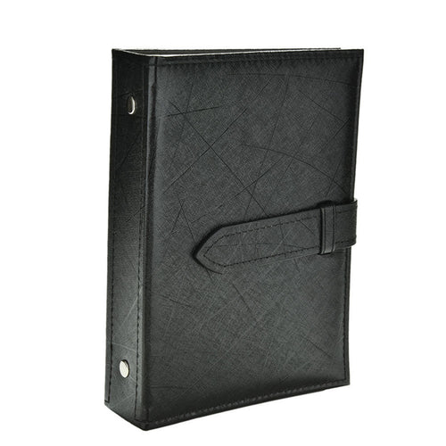 Pu leather Stud Earrings collection book pattern portable jewelry display creative jewelry storage box EF8