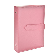 Pu leather Stud Earrings collection book pattern portable jewelry display creative jewelry storage box EF8