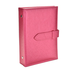 Pu leather Stud Earrings collection book pattern portable jewelry display creative jewelry storage box EF8
