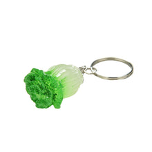 Novelty Creative Design Simulation Food Key Chain Fruit Vegetables Keychain Lanyard Keyring Key Ring Jewelry EF8