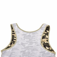 S-XXL Women Camouflage Tank Tops Lady Army Camo Sleeveless Vest Top Off Shoulder Camouflage T-Shirt Blouse with Pocket EF8
