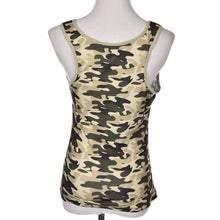 S-XXL Women Camouflage Tank Tops Lady Army Camo Sleeveless Vest Top Off Shoulder Camouflage T-Shirt Blouse with Pocket EF8