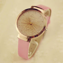 ands Starry Simple Temperament Belt Table Diamond Quartz Watch EF8