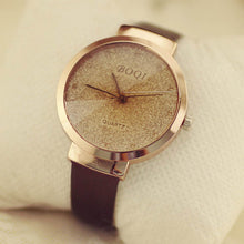 ands Starry Simple Temperament Belt Table Diamond Quartz Watch EF8