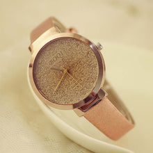 ands Starry Simple Temperament Belt Table Diamond Quartz Watch EF8