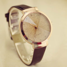 ands Starry Simple Temperament Belt Table Diamond Quartz Watch EF8