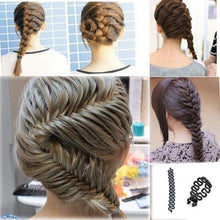 Women Lady hair accessories Braider Tool Roller With Magic hair Twist Styling Bun Maker EF8