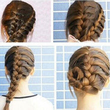 Women Lady hair accessories Braider Tool Roller With Magic hair Twist Styling Bun Maker EF8