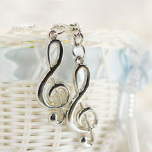 S of Keychain metal musical note keychain for car music symbol key ring Gifts For Men Women  EF8