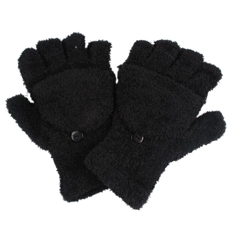 Lady Ladies H  Wrist Warmer Fingerless Gloves EF8