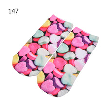 Cute fruit color cotton sock  style women's slippers socks women's thin sock EF8
