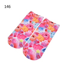 Cute fruit color cotton sock  style women's slippers socks women's thin sock EF8