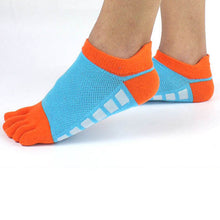 Mens Toe Socks Cotton Five Fingers Socks Casual Socks with Toes Ankle Socks 5 colors EF8