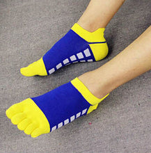 Mens Toe Socks Cotton Five Fingers Socks Casual Socks with Toes Ankle Socks 5 colors EF8