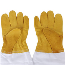 Protective Beekeeping Gloves Goatskin Bee Keeping Vented Long Sleeves Beekeeping Tools The Beekeeper Prevent Tools EF8