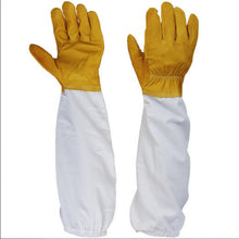 Protective Beekeeping Gloves Goatskin Bee Keeping Vented Long Sleeves Beekeeping Tools The Beekeeper Prevent Tools EF8