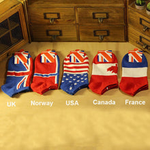 Quality Cotton Classic Man Socks Flag Socks EF8