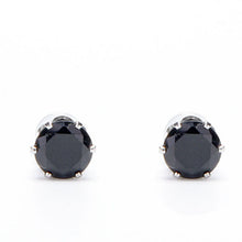 White Black Magnetic Magnet Ear Stud Earrings Easy Use Crystal Stone Stud Earrings For Women Men Clip On No Ear Hole Gift EF8