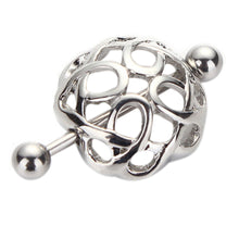 12g Surgical Steel Nipple Ring Piercing Shield Clip On Nest Ring Shape Women Body Jewelry  EF8