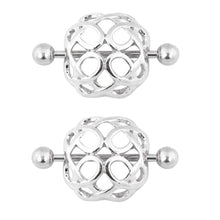 12g Surgical Steel Nipple Ring Piercing Shield Clip On Nest Ring Shape Women Body Jewelry  EF8