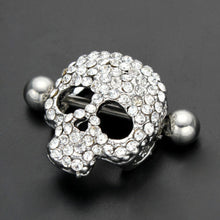 316L Surgical Steel Nipple Jewelry Skull Design Nipple Shield Nipple Ring Body Jewelry Nipple Piercing EF8