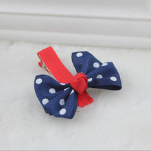 Big bow dot children kids baby girls hair accessories clip hairpins barrettes headwear flower Boutique EF8