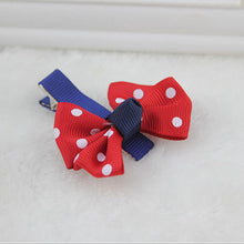 Big bow dot children kids baby girls hair accessories clip hairpins barrettes headwear flower Boutique EF8