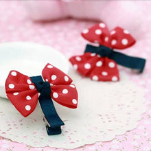 Big bow dot children kids baby girls hair accessories clip hairpins barrettes headwear flower Boutique EF8