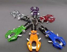 Climb Hook Carabiner Clip Lock Keyring Keychain Key Ring Colorful Durable Multifunction For Hiking Camping Climbing EF8