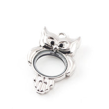 Crystal Pendant Necklace Jewelry Crystal Colorful Owl Pendants Women Lady EF8