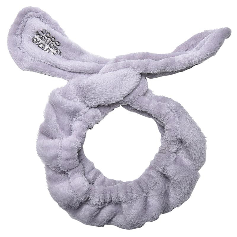 Cute Big Rabbit Ear Soft Towel Hair B  Wrap Headb  For Bath Spa Make Up EF8