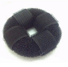 DIY Lady Headwear Hair Accessories Pure Knitted Hair Bun Ring Hair Donut Sponge Hair Styling Tool EF8