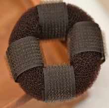 DIY Lady Headwear Hair Accessories Pure Knitted Hair Bun Ring Hair Donut Sponge Hair Styling Tool EF8