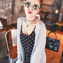Double Layer Black Bead Pendant Short Wave Rope Necklaces for Women Elegant Gothic Statement Necklace Jewelry Gift EF8
