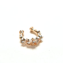 Ear Cuff Wrap Rhinestone Cartilage Clip On Earring EF8