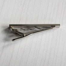 Metal Silver Color Simple Necktie Tie Bar Clasp Clip Clamp Pin For Men EF8