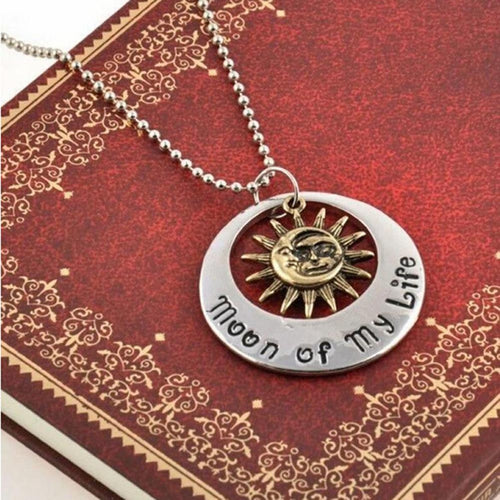 Game of Thrones Moon of My Life My Sun   Stars Pendant Necklace EF8
